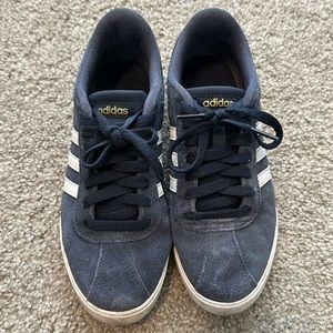 adidas courtset navy sneaker. Size 6.5